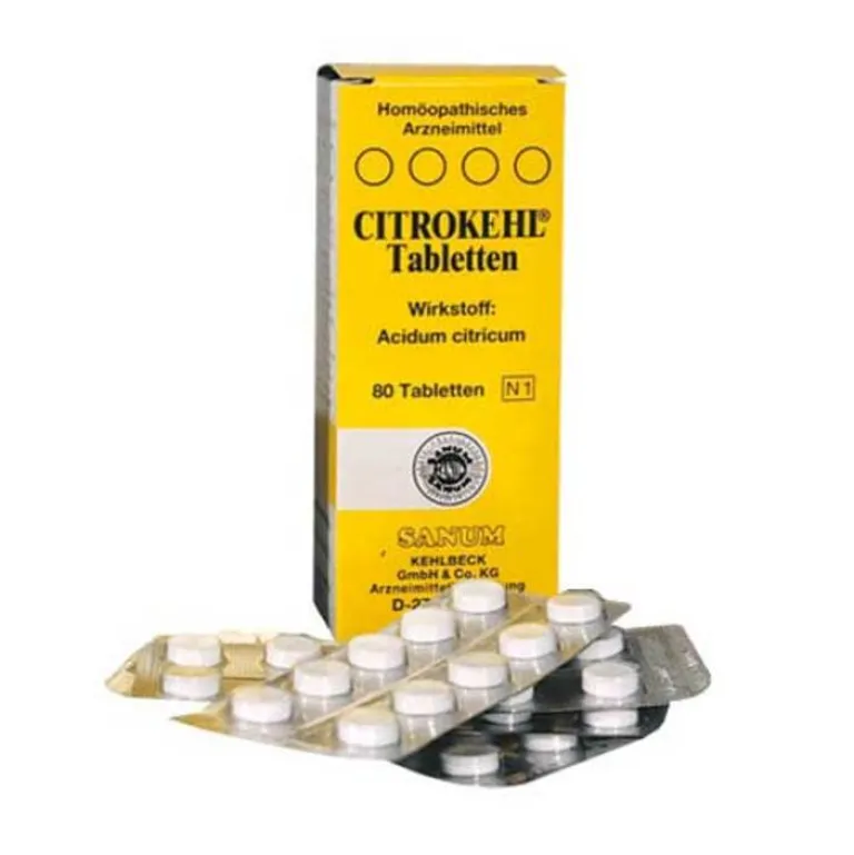 Citrokehl Sanum Kehlbeck-Tabletten, 80 St