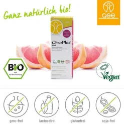 GSE Grapefruitkernextrakt|Sonstige Bio Produkte-Citroplus 800 Bio Grapefruit Kern Extrakt Liquidum, 250 ml