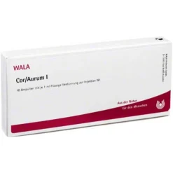 Wala Herz, Kreislauf & Venen-Cor / Aurum I Ampullen, 10X1 ml