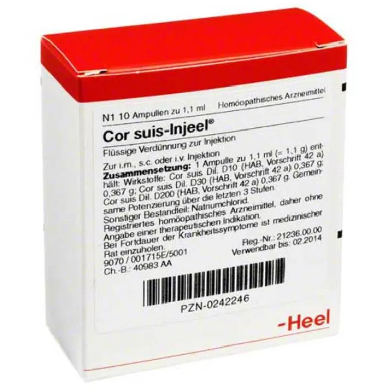 Injeel Heel-Cor Suis Ampullen, 10 St