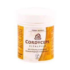 Terra Mundo Cordyceps-Cordyceps Vitalpilz Kapseln, 60 St