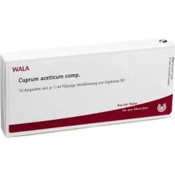 Wala Erkältung-Cuprum aceticum comp. Ampullen, 10X1 ml