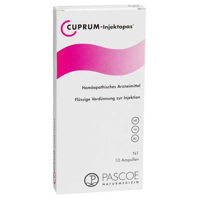 Injektopas Pascoe-Cuprum Ampullen, 10X2 ml
