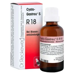 Dr. Reckeweg Dr. Reckeweg|Blasenentzündung Medikamente-Cysto-Gastreu® S R18 Tropfen zum Einnehmen, 50 ml