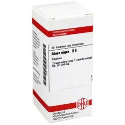 DHU A-Abies nigra D 6 Tabletten, 80 St