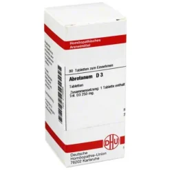 DHU A-Abrotanum D 3 Tabletten, 80 St