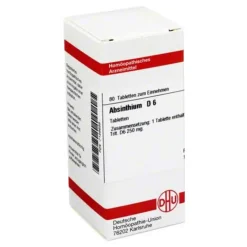 A-DHU Absinthium D 6 Tabletten, 80 St