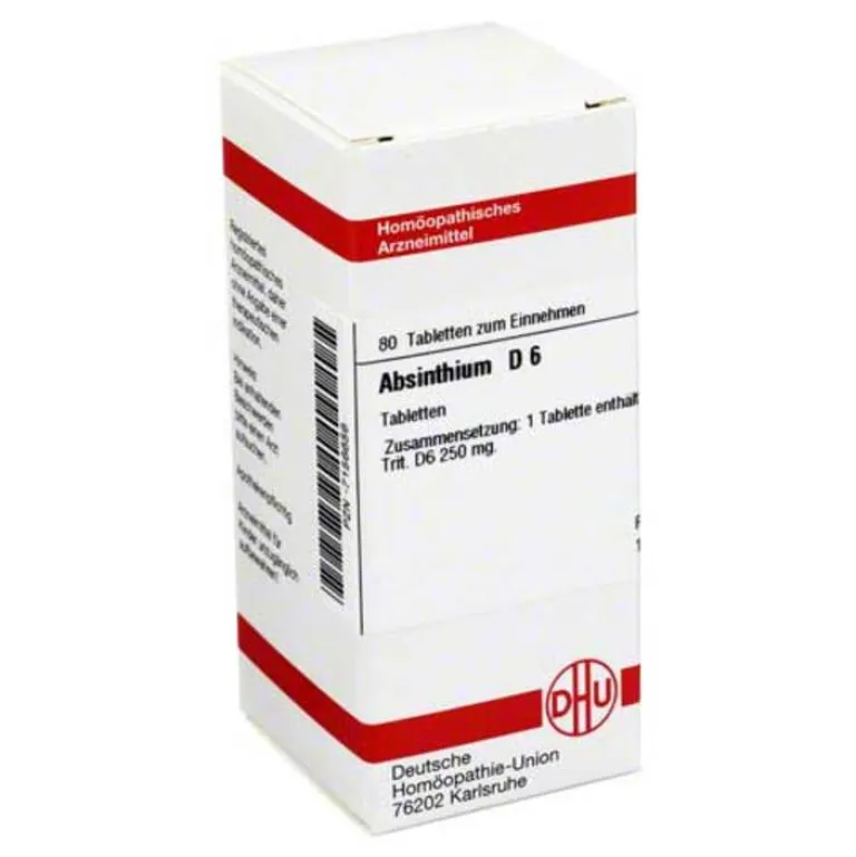 A-DHU Absinthium D 6 Tabletten, 80 St