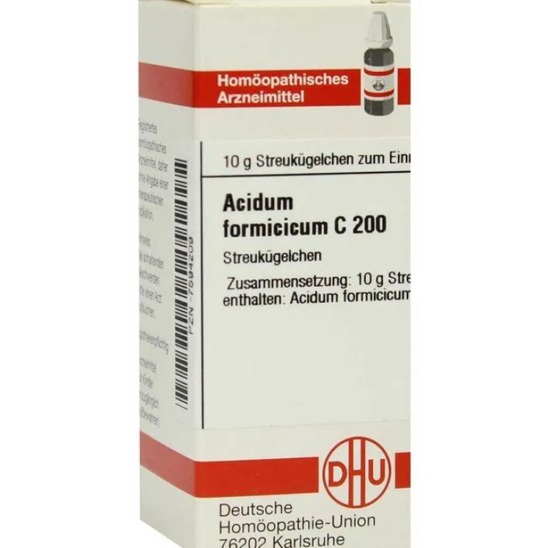 A|A-DHU Acidum formicicum C 200 Globuli, 10 g