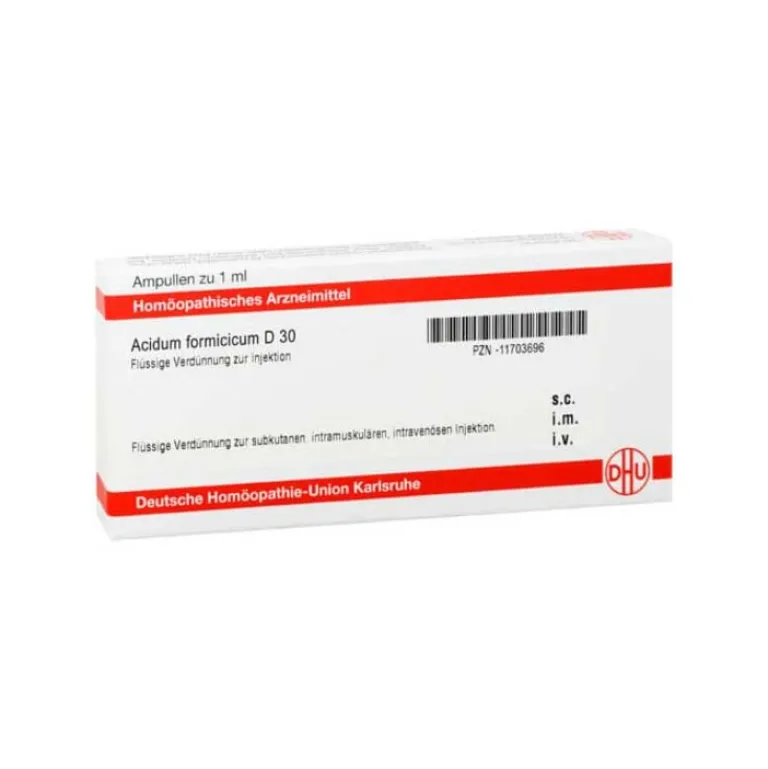 A-DHU Acidum formicicum D 30 Ampullen, 8X1 ml