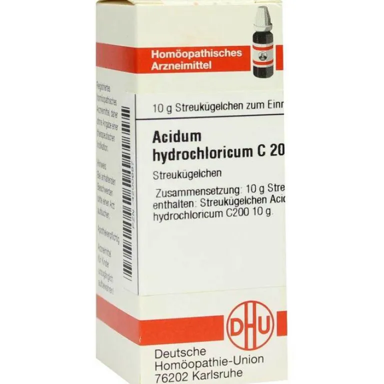 A|A-DHU Acidum hydrochloricum C 200, 10 g