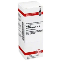 DHU A-Acidum hydrofluoricum D 6 Dilution, 20 ml