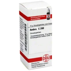 A|A-DHU Ambra C 200 Globuli, 10 g
