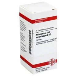 DHU A-Antimonium sulfuratum aurantiacum D 12 Tabletten, 80 St