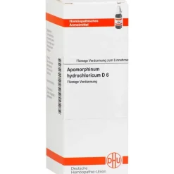 A-DHU Apomorphinum hydrochloric. D 6 Dilution, 20 ml