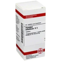 DHU A-Argentum metallicum D 6 Tabletten, 80 St