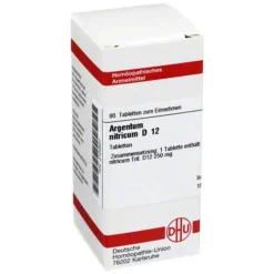 DHU A-Argentum nitricum D 12 Tabletten, 80 St