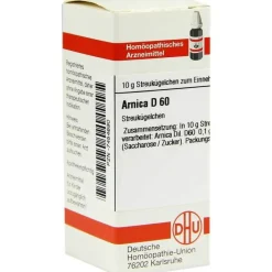 A|A-DHU Arnica D 60 Globuli, 10 g