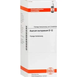 A-DHU Asarum europaeum D 12 Dilution, 20 ml