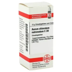 DHU A|A-Aurum chloratum natronatum C, 10 g