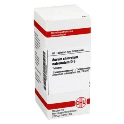 A-DHU Aurum chloratum natronatum D 6 Tabletten, 80 St