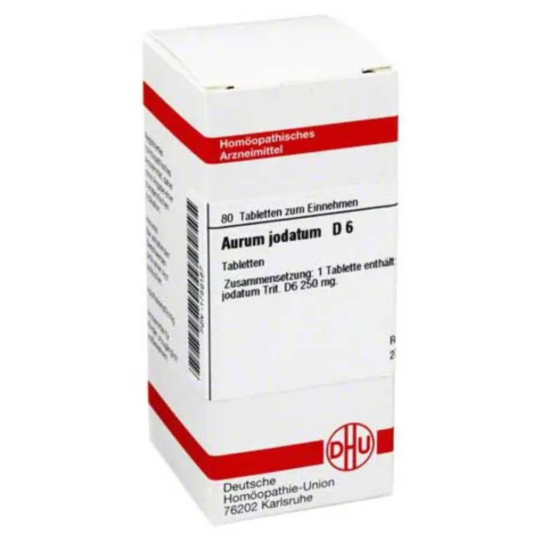 DHU A-Aurum jodatum D 6 Tabletten, 80 St