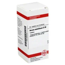 DHU A-Aurum metallicum D 30 Tabletten, 80 St