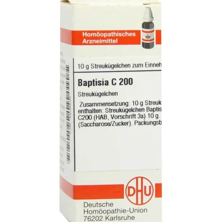 B|B-DHU Baptisia C 200 Globuli, 10 g