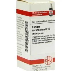 B|B-DHU Barium carbonicum C 10 Globuli, 10 g