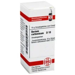 B|B-DHU Barium carbonicum D 10 Globuli, 10 g