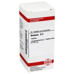 DHU B-Berberis D 4 Tabletten, 80 St