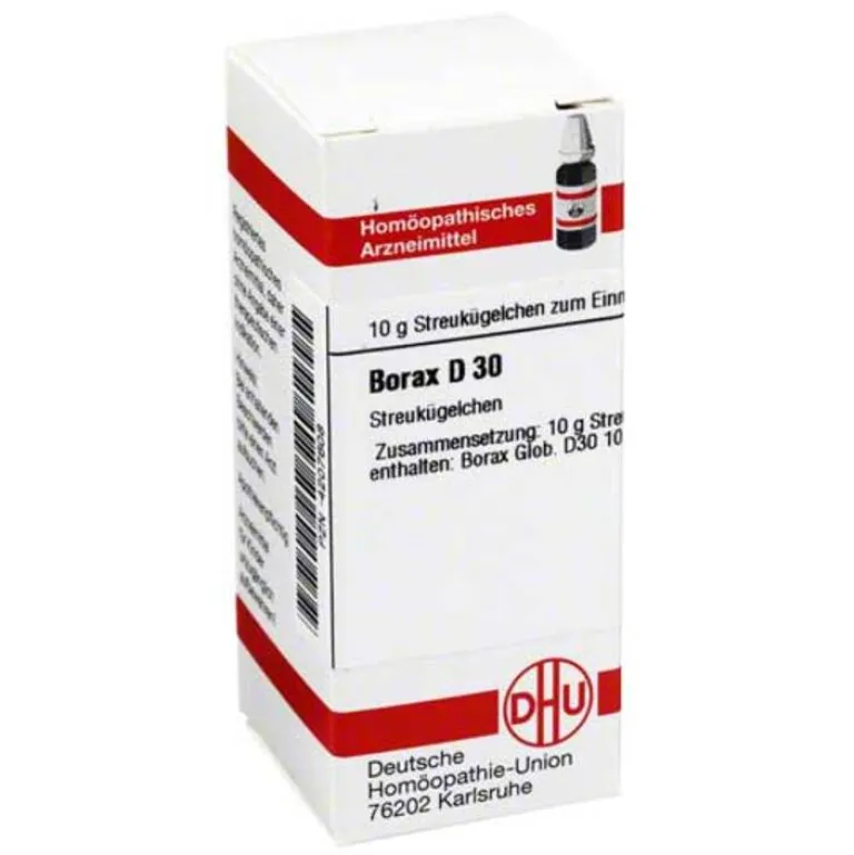 B|B-DHU Borax D 30 Globuli, 10 g