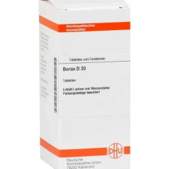 B-DHU Borax D 30 Tabletten, 80 St