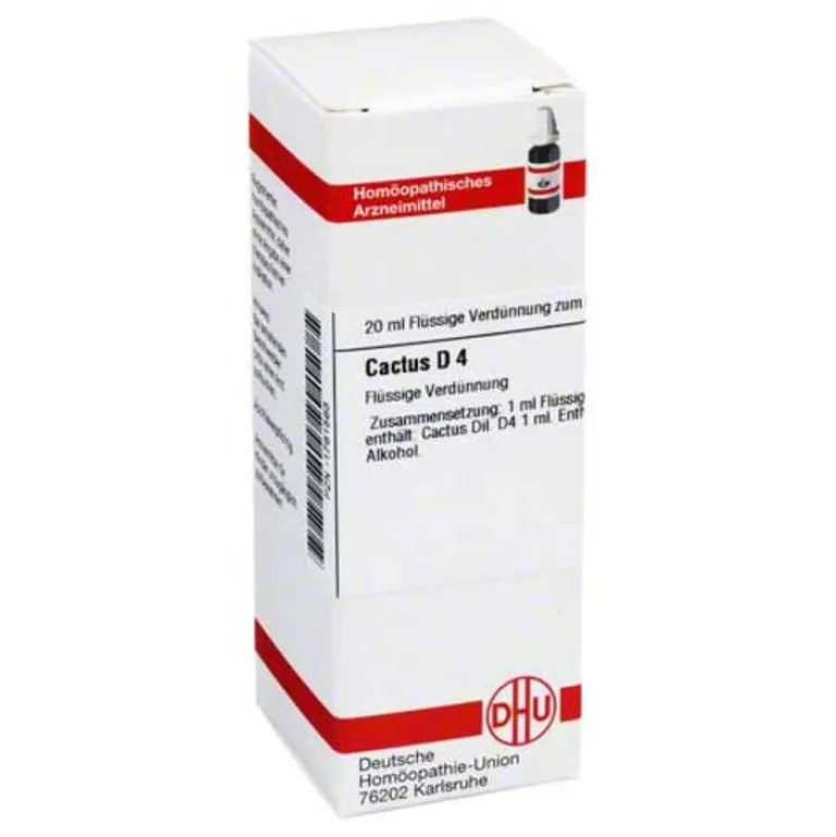 DHU C-Cactus D 4 Dilution, 20 ml