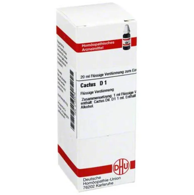 DHU C-Cactus D 1 Dilution, 20 ml