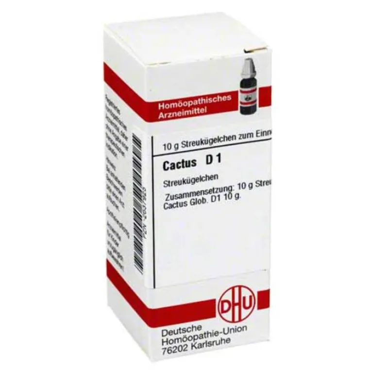 C|C-DHU Cactus D 1 Globuli, 10 g