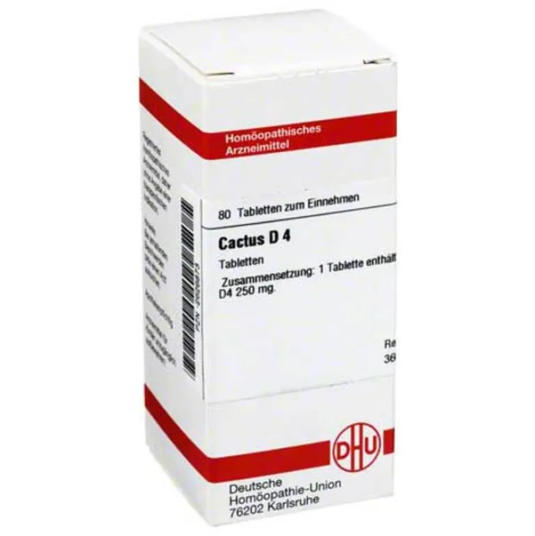 DHU C-Cactus D 4 Tabletten, 80 St
