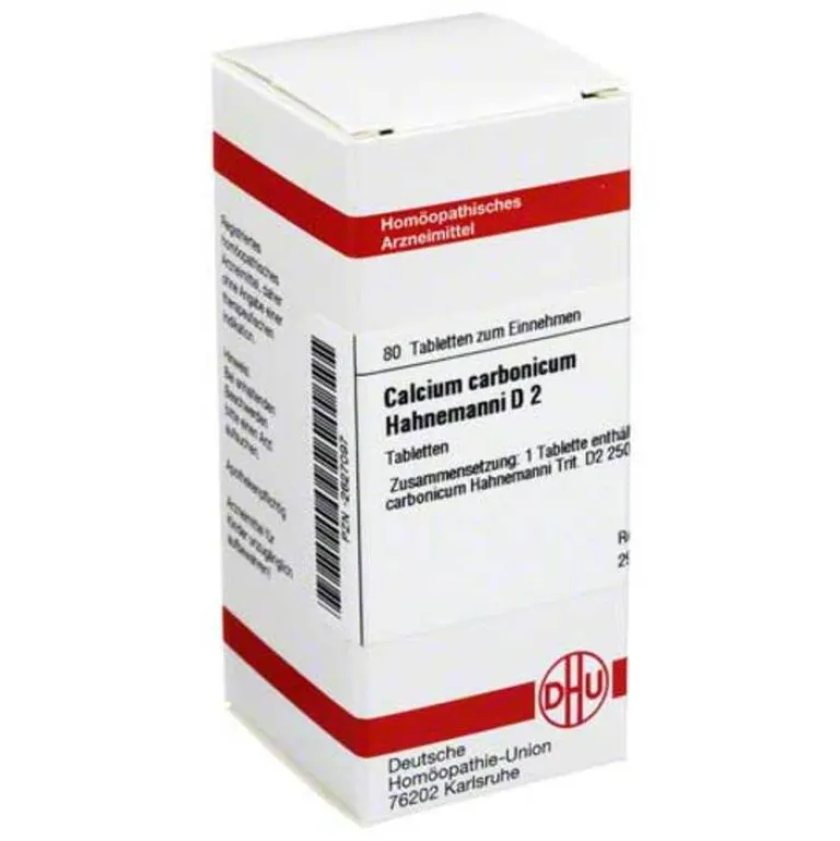 DHU C-Calcium carbonicum D 2 Table, 80 St