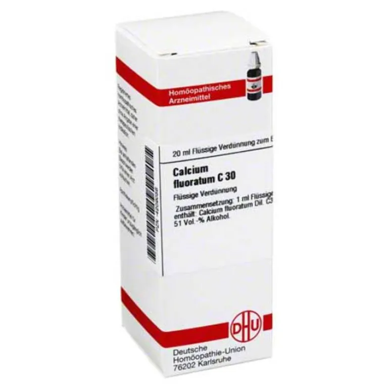 C-DHU Calcium fluoratum C 30 Dilution, 20 ml