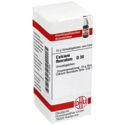 C|C-DHU Calcium fluoratum D 30 Globuli, 10 g