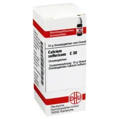 C|C-DHU Calcium sulfuricum C 30 Globuli, 10 g
