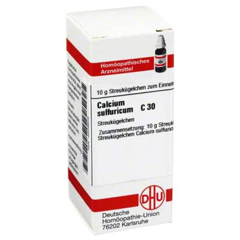 C|C-DHU Calcium sulfuricum C 30 Globuli, 10 g