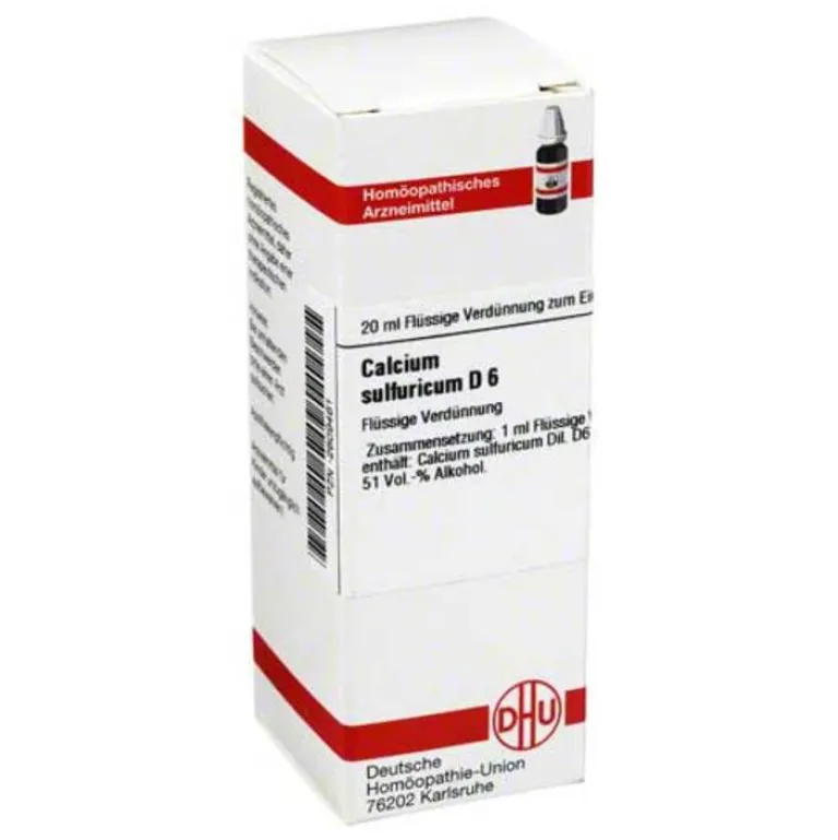 DHU C-Calcium sulfuricum D 6 Dilution, 20 ml
