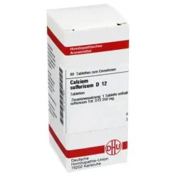 DHU Schüßler-Salze Salze 1-12|C-DHU Calcium sulfuricum D 12 Tabletten, 80 St
