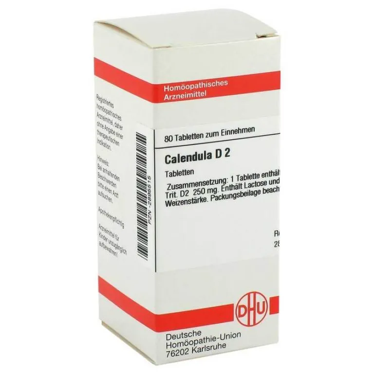C-DHU Calendula D 2 Tabletten, 80 St