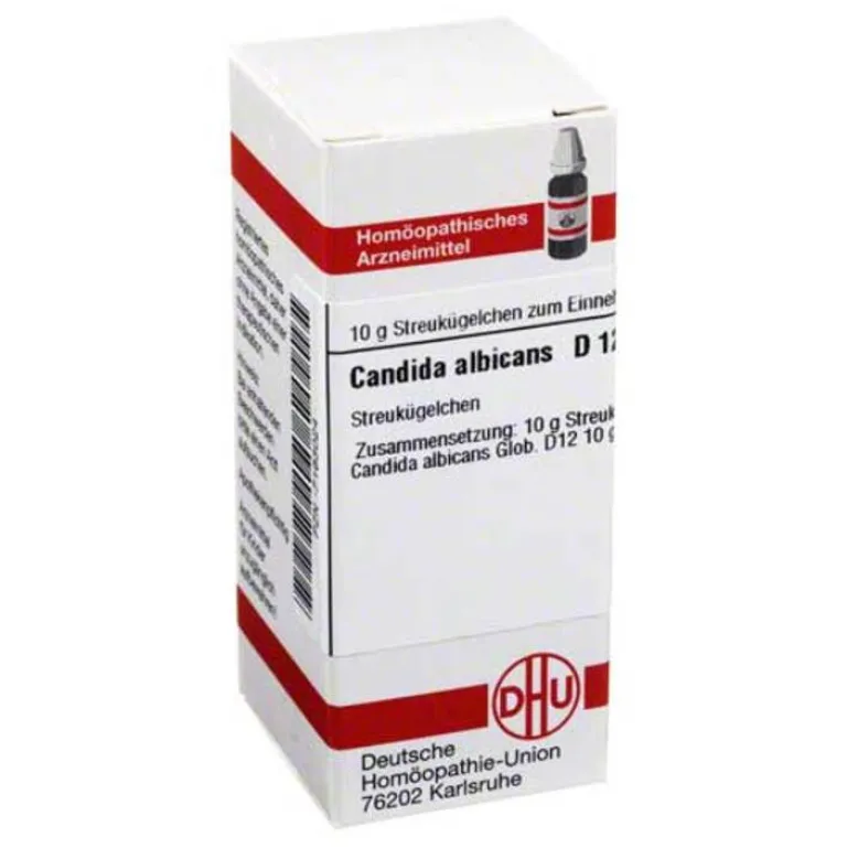 C-DHU Candida albicans D 12 Globuli, 10 g
