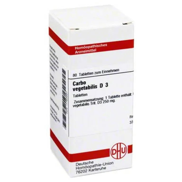 DHU C-Carbo vegetabilis D 3 Tabletten, 80 St
