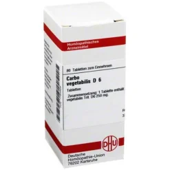 DHU C-Carbo vegetabilis D 6 Tabletten, 80 St