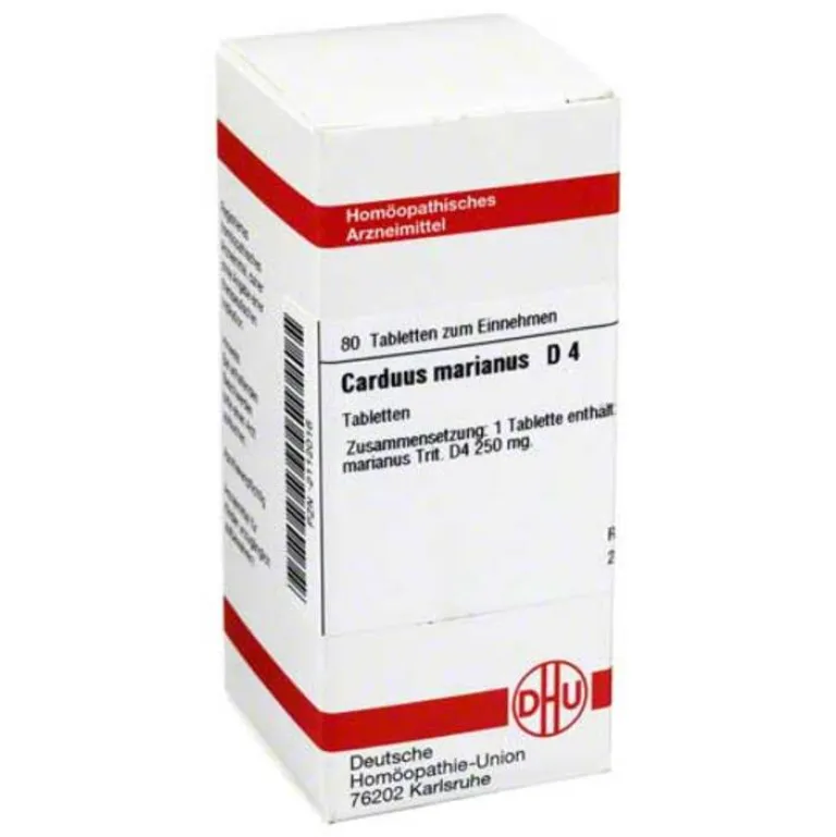 DHU C-Carduus marianus D 4 Tabletten, 80 St