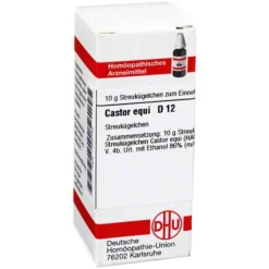C-DHU Castor equi D 12 Globuli, 10 g